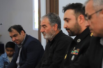 دیدار دبیرکل با خانواده شهید محمد بازگیر مقدم