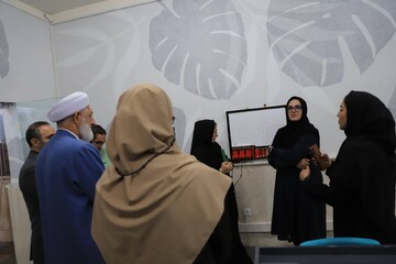 بازدید دبیرکل از کتابخانه میرفندرسکی گرگان