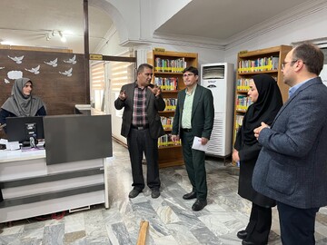 بازدید از سه کتابخانه عمومی در کردکوی و بندر گز