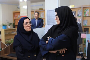 بازدید دبیرکل از کتابخانه شیخ عبدالحسین جعفری رامیان