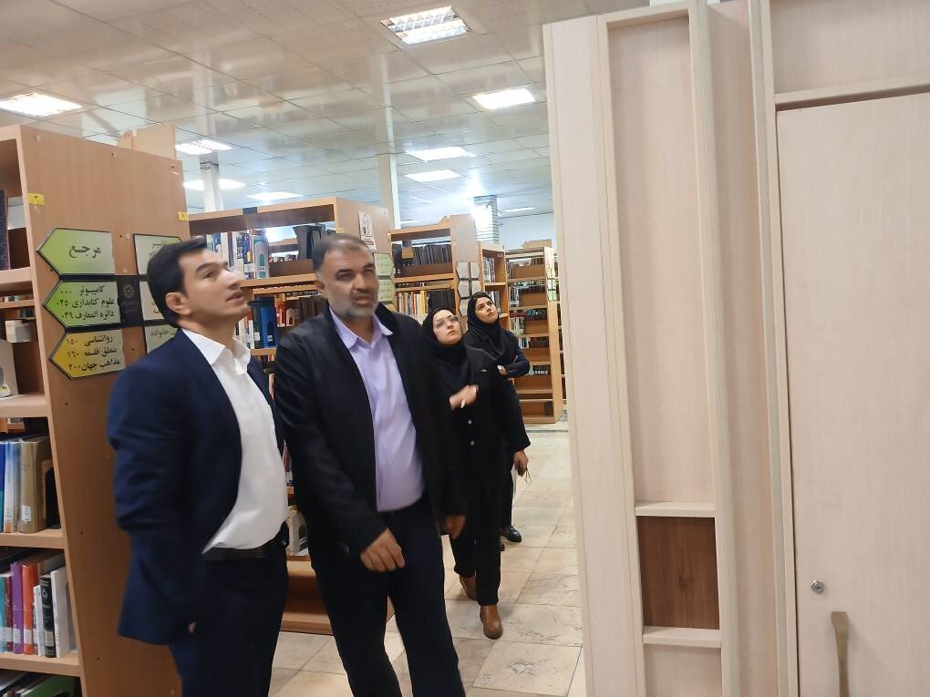 بازدید میدانی مدیرکل کتابخانه‌های عمومی استان البرز از کتابخانه های عمومی مقدس اردبیلی و المهدی مسجد جامع شهرستان فردیس
