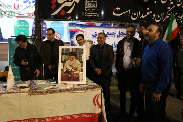 موکب فرهنگی در پنجاهمین شب همدلی