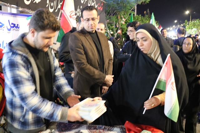موکب فرهنگی در پنجاهمین شب همدلی