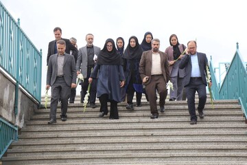 دبیرکل در گلزار شهدا بجنورد