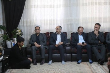 دیدار با خانواده شهدا در بجنورد
