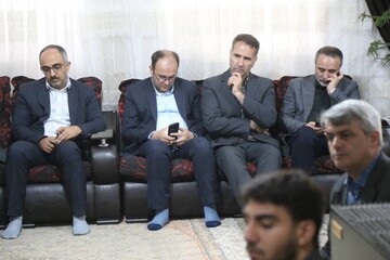 دیدار با خانواده شهدا در بجنورد