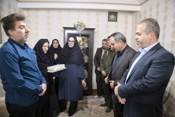 دیدار با خانواده شهدا در بجنورد
