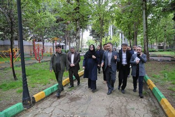 بازدید دبیرکل از کتابخانه شهید بهشتی آشخانه