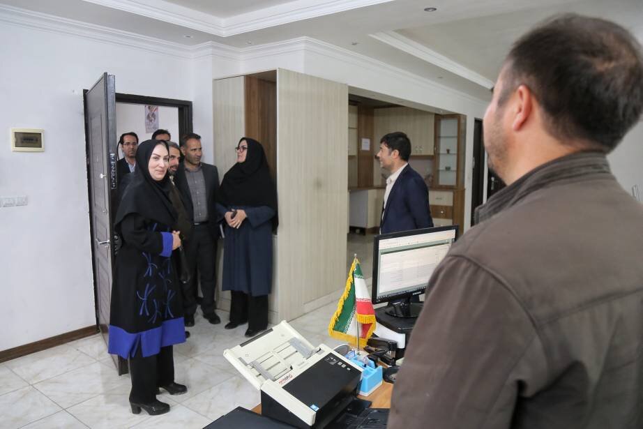 بازدید دبیرکل نهاد از ساختمان ادارهکل کتابخانههای عمومی خراسان شمالی
