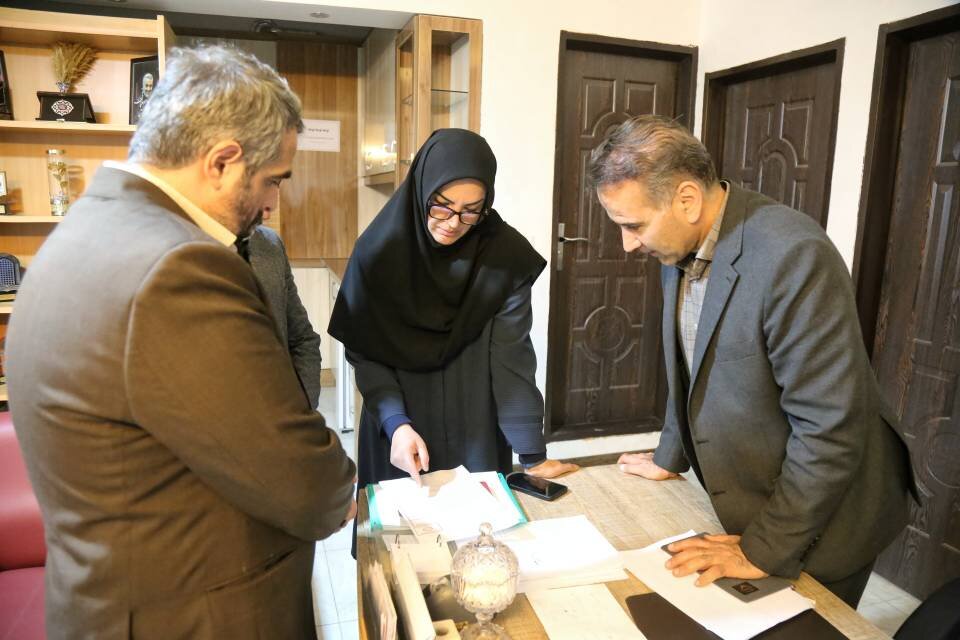 بازدید دبیرکل نهاد از ساختمان ادارهکل کتابخانههای عمومی خراسان شمالی