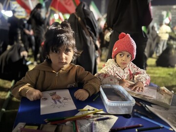 موکب فرهنگی در پنجاه و دومین شب همدلی