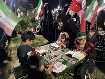 موکب فرهنگی در پنجاه و دومین شب همدلی
