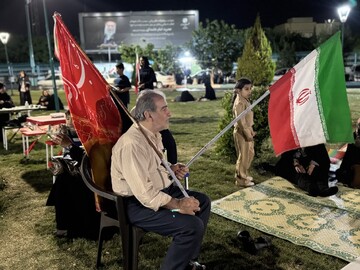 موکب فرهنگی در پنجاه و دومین شب همدلی