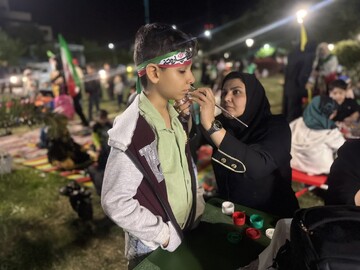 موکب فرهنگی در پنجاه و دومین شب همدلی