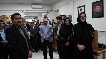 یک قرن دانایی: آیین بازگشایی کتابخانه عمومی شریعتی مشهد و رونمایی از تمبر آن