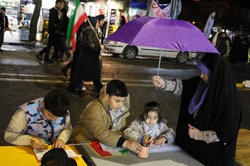 موکب فرهنگی «ایستاده برای ایران» آذربایجان غربی همچنان فعال و پرتپش