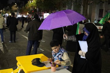 موکب فرهنگی «ایستاده برای ایران» آذربایجان غربی همچنان فعال و پرتپش