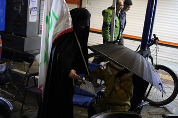 موکب فرهنگی «ایستاده برای ایران» آذربایجان غربی همچنان فعال و پرتپش