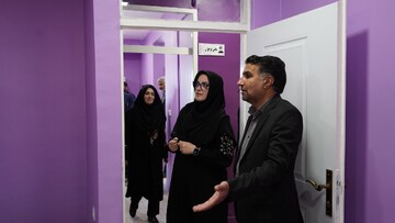 آیین افتتاح پیشخان کتابخانه عمومی زنده‌یاد پروین کریمی (۲)