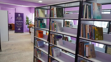 آیین افتتاح پیشخان کتابخانه عمومی زنده‌یاد پروین کریمی (۲)
