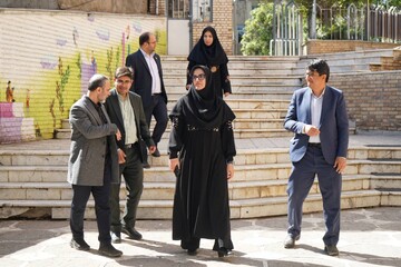 بازدید از کتابخانه عمومی شریعتی نیشابور