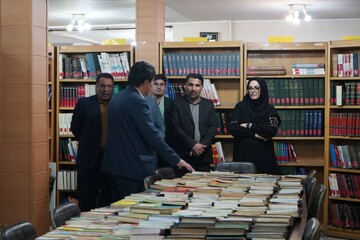بازدید از کتابخانه عمومی شریعتی نیشابور