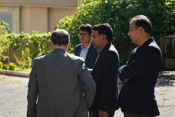 بازدید از کتابخانه عمومی غدیر نیشابور