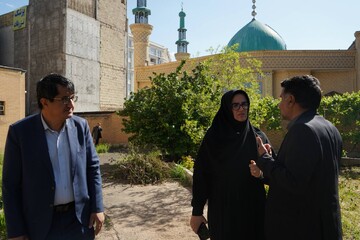 بازدید از کتابخانه عمومی غدیر نیشابور