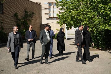 بازدید از کتابخانه عمومی غدیر نیشابور
