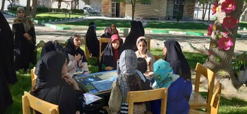 به مناسبت دهه‌ی کرامت گعده های دخترانه با حضور اساتیدمکان پارک وحدت خیابان جعفریکتابخانه بحرالعلوم