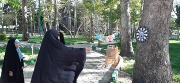 به مناسبت دهه‌ی کرامت گعده های دخترانه با حضور اساتیدمکان پارک وحدت خیابان جعفریکتابخانه بحرالعلوم