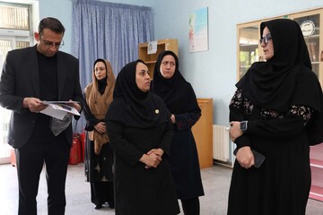 بازدید از کتابخانه عمومی البرز