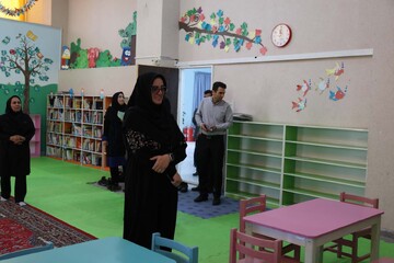 بازدید از کتابخانه عمومی البرز