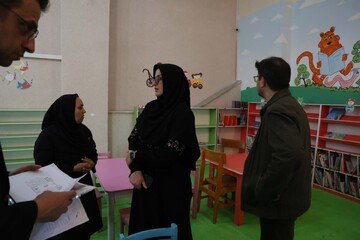 بازدید از کتابخانه عمومی البرز