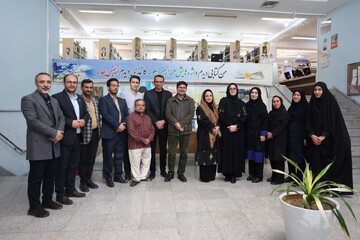 بازدید از کتابخانه عمومی البرز