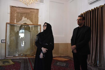 بازدید دبیرکل نهاد از مقبره شیخ ابوالحسن خرقانی