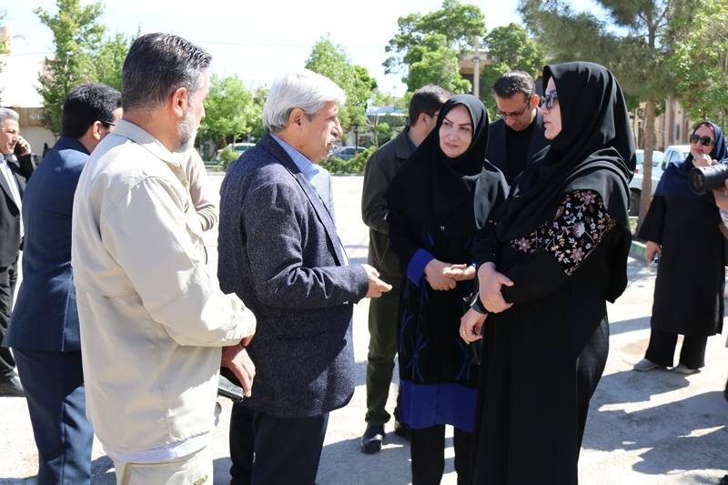 کلنگ کتابخانه خیرساز شاهرود بر زمین خورد