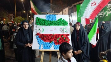 قاب های ماندگار با نقشه ایران عزیز از حضور مردم در سنگر فرهنگی اداره کل کتابخانه های لرستان در شب های همدلی و اتحاد