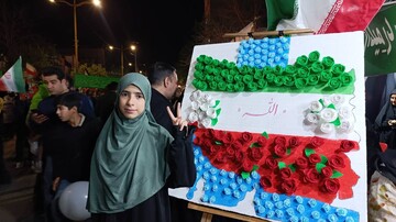 قاب های ماندگار با نقشه ایران عزیز از حضور مردم در سنگر فرهنگی اداره کل کتابخانه های لرستان در شب های همدلی و اتحاد