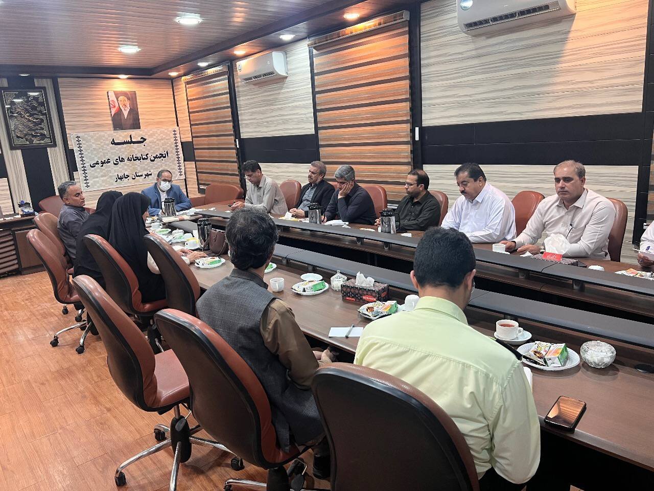 اولین جلسه انجمن کتابخانه های عمومی چابهار