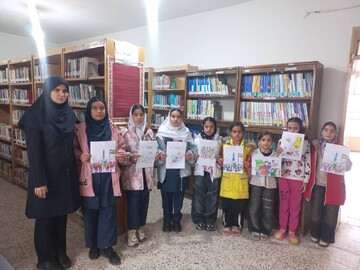 برگزاری برنامه های فرهنگی و آموزشی در کتابخانه ملاصدرا روستای کاغه شهرستان دورود