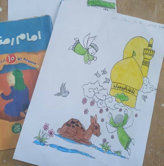 برگزاری برنامه های فرهنگی و آموزشی در کتابخانه ملاصدرا روستای کاغه شهرستان دورود