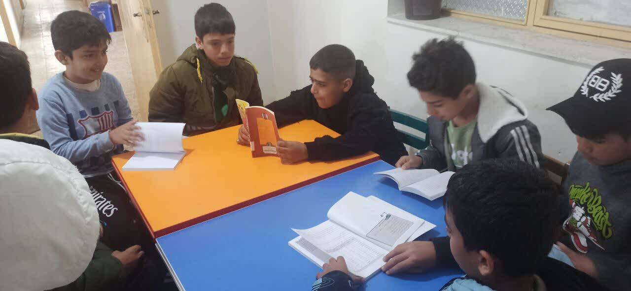 برگزاری برنامه های فرهنگی و آموزشی در کتابخانه ملاصدرا روستای کاغه شهرستان دورود