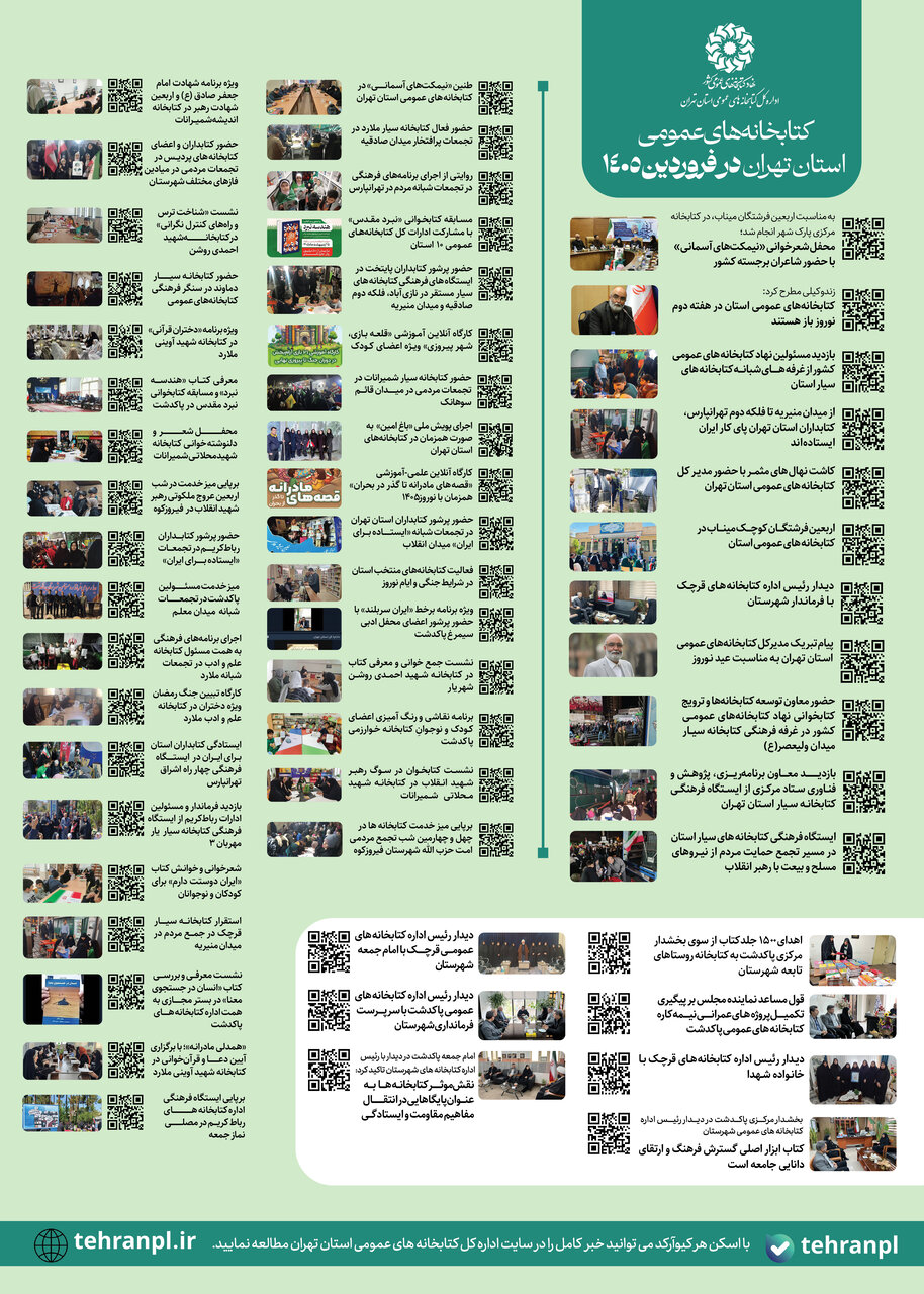 از روایت های شبهای حضور کتابداران و کتابخانه های سیار در تجمعات شبانه تا دیدار با مسئولین