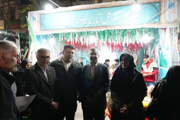 حضور استاندار استان لرستان در غرفه اداره کل کتابخانه های استان