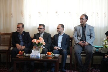 دیدار با خانواده شهید دکتر سعید شمقدری، شهید جنگ رمضان