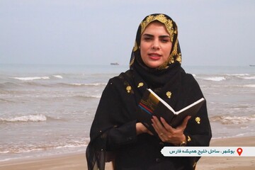 مریم موزیری، مسئول کتابخانه عمومی شهید رئیسعلی دلواری استان بوشهر