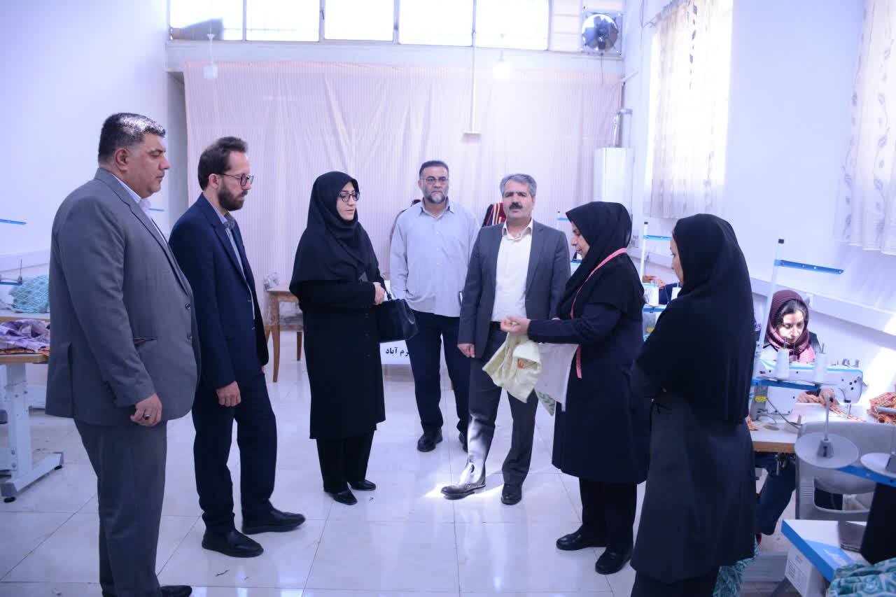 دیدار مدیرکل کتابخانههای عمومی لرستان با مدیرکل آموزش فنی و حرفهای استان با محوریت ترویج استفاده از کیسههای پارچهای