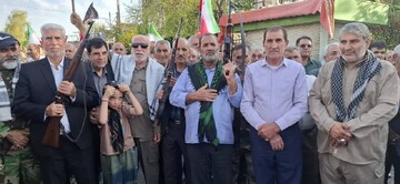 حضور روسای ادارات کتابخانه ها ، کارکنان و کتابداران، شهرستانهای لرستان ،  در  رزمایش سراسری جان‌فداییان ایران امام رضایی