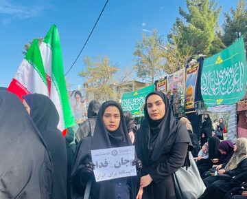 حضور روسای ادارات کتابخانه ها ، کارکنان و کتابداران، شهرستانهای لرستان ،  در  رزمایش سراسری جان‌فداییان ایران امام رضایی